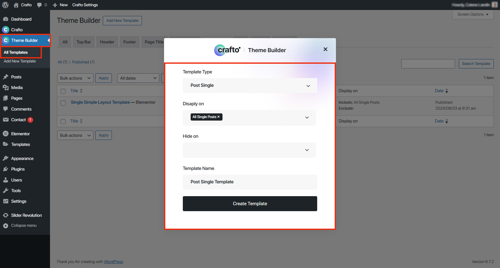 Setup a Blog Single Post in Crafto – Crafto Documentation