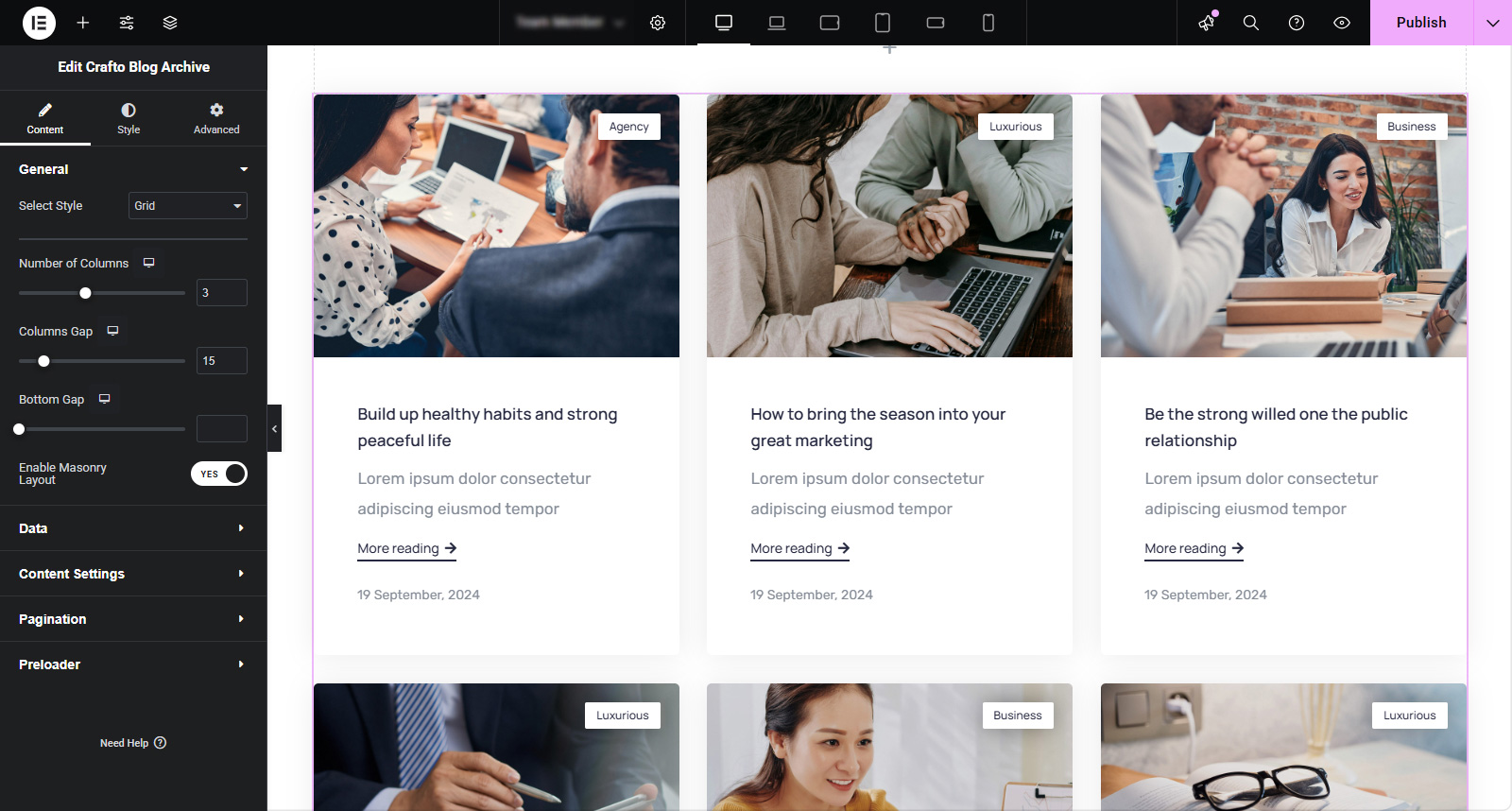 How to Change Layout Style for the Search Result Page? – Crafto ...