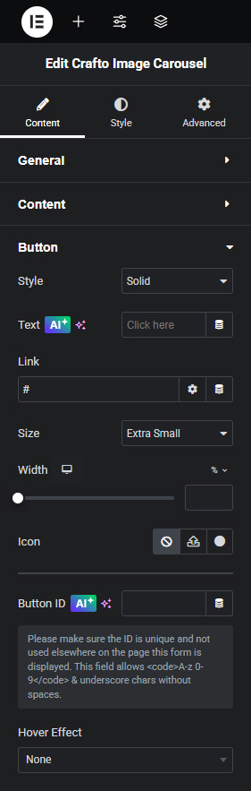 Image Carousel – Crafto Documentation