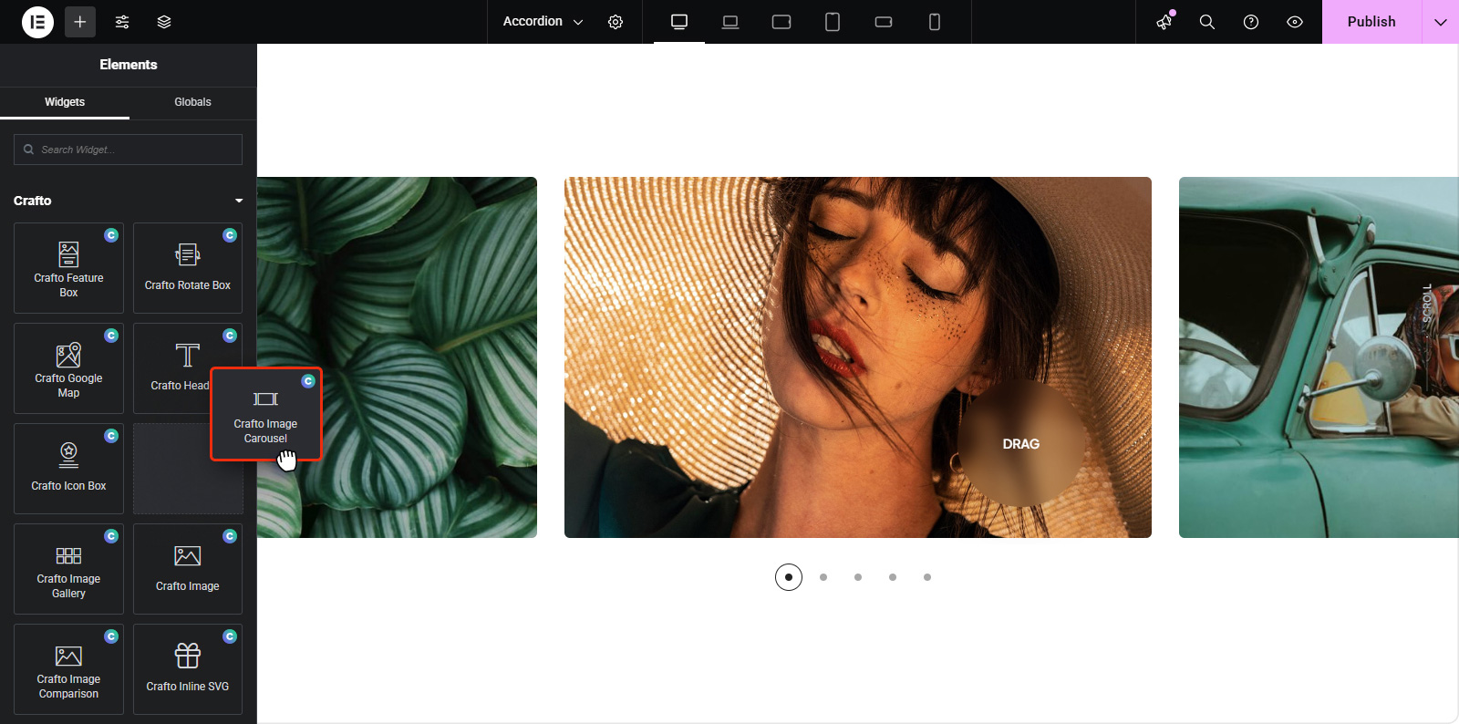 Image Carousel – Crafto Documentation