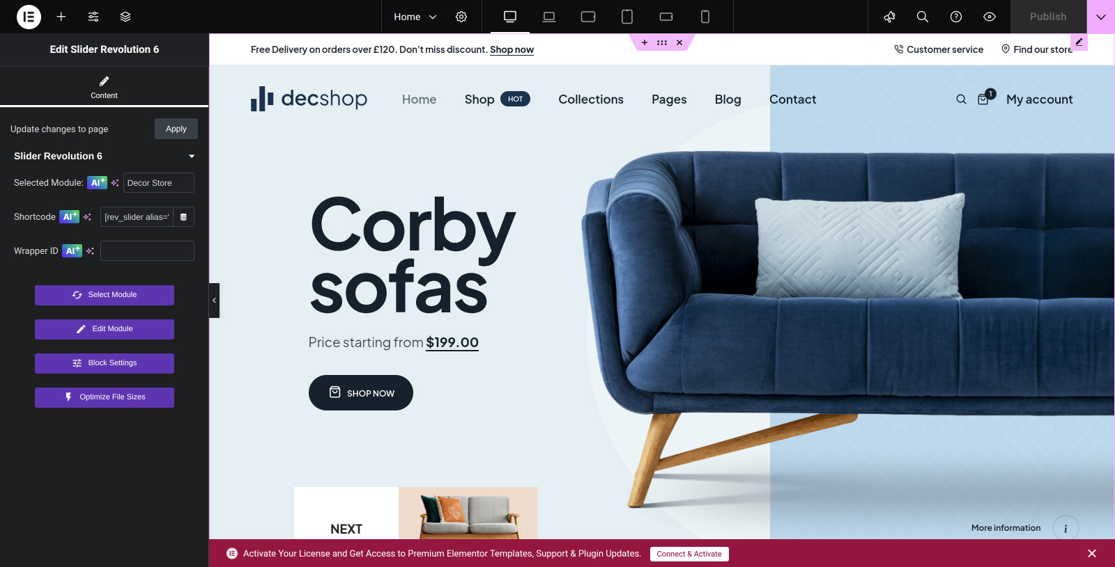 How Can I Use the Revolution Slider in Crafto Theme? – Crafto Documentation